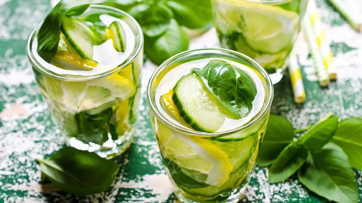 Холодный напиток с огурцем и базиликом + 250 FS